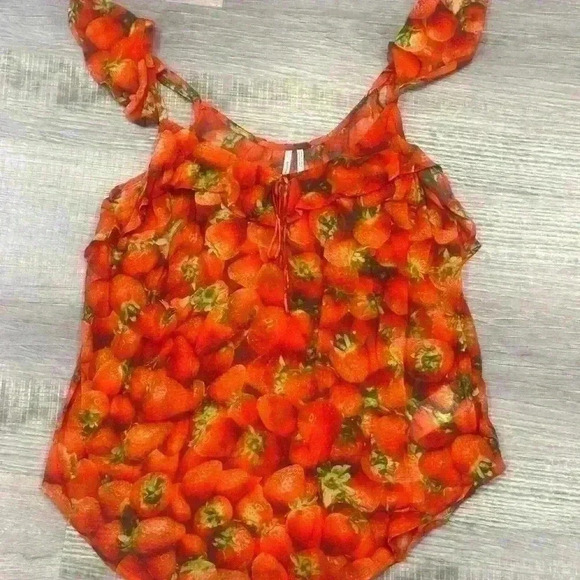 Anthropologie Scarlet Floral Blouse - Picture 2 of 7